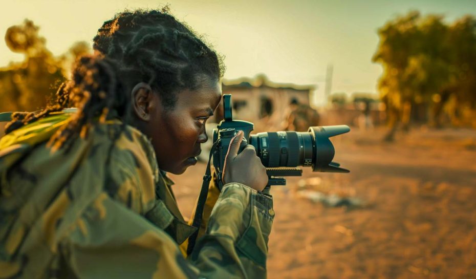 photographer-capturing-photos-world-photography-day-war-zone-conflict-area